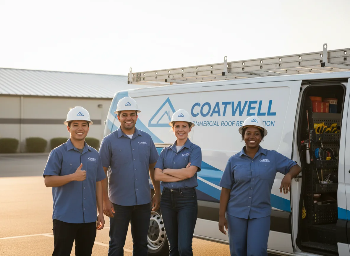 Commercial roof coating company in Tougaloo, MS